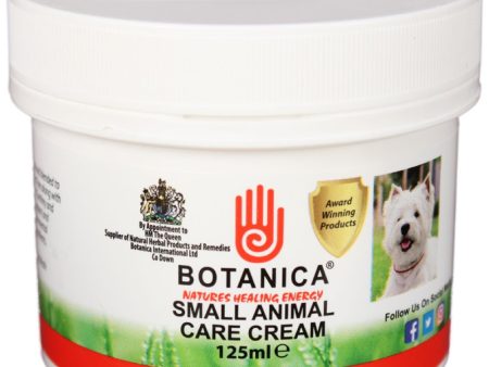 Botanica Small Animal Care Cream For Cats & Dogs 125ml For Discount