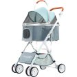 BNDC Pet Stroller 103 For Cats & Dogs (Mint Green) Discount