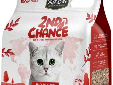 25% OFF: Kit Cat 2nd Chance Black Tea Leaves Clumping Cat Litter 2.5kg Discount