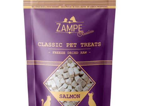 BUNDLE DEAL: Zampe Salmon Grain-Free Freeze-Dried Raw Treats For Cats & Dogs 80g For Discount