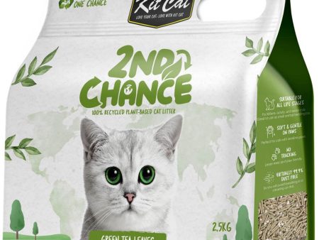 25% OFF: Kit Cat 2nd Chance Green Tea Leaves Clumping Cat Litter 2.5kg Online