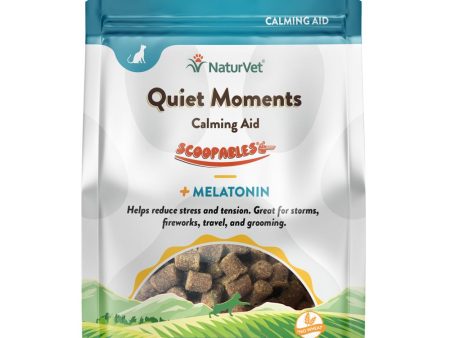 15% OFF: NaturVet Scoopables Quiet Moments Calming Aid Cat Supplement 5.5oz Supply