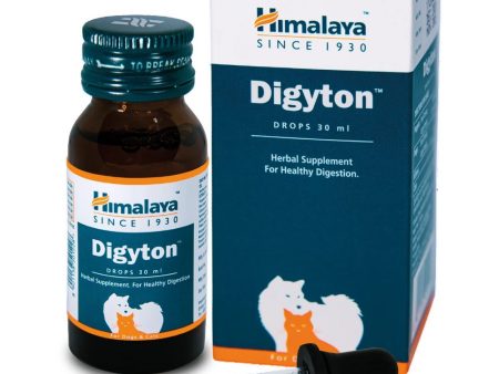 15% OFF: Himalaya Digyton Drops Digestion Supplement For Cats & Dogs 30ml on Sale