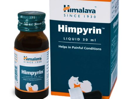 15% OFF: Himalaya Himpyrin Liquid Pain Relief & Anti-Inflammatory Supplement For Cats & Dogs 30ml Online Hot Sale