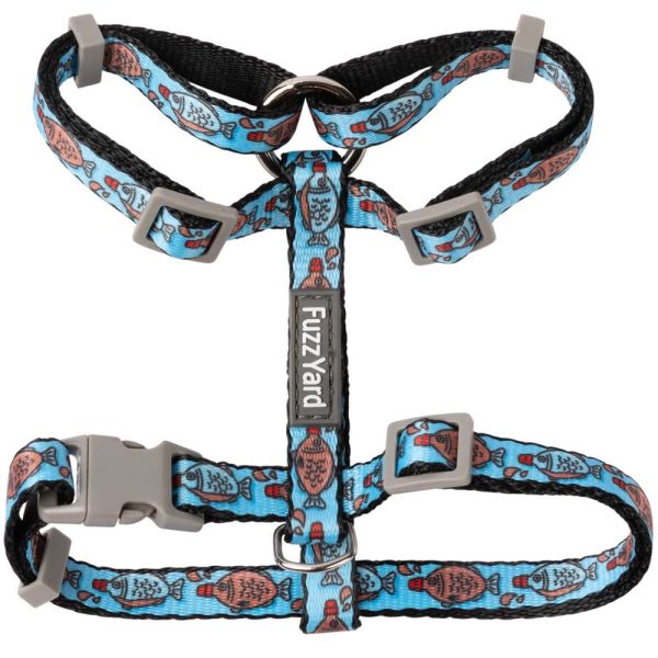 15% OFF: FuzzYard Cat Harness & Leash Walking Set (Soy Sauce Fish) Sale