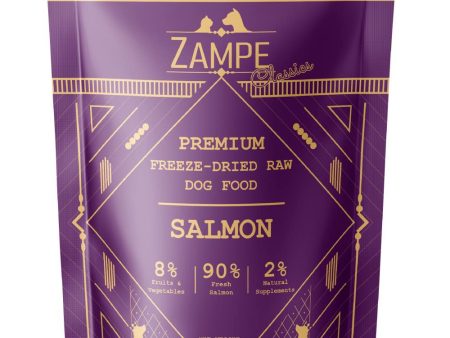 BUNDLE DEAL: Zampe Salmon Grain-Free Freeze-Dried Raw Dog Food 400g Supply