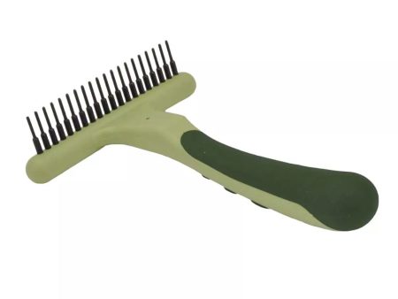 18% OFF: Safari Single Row Undercoat Rake for Dogs Supply