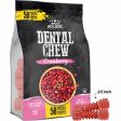 34% OFF: Absolute Holistic Cranberry Petite Grain-Free Dental Dog Chews 50pc Fashion