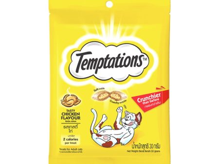 12 FOR $11: Temptations Tasty Chicken Cat Treats 30gx12 (1 box) Online Hot Sale