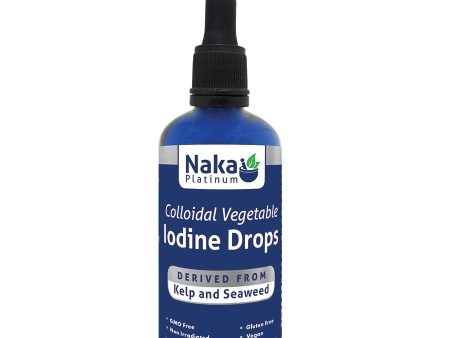 Naka Platinum Colloidal Vegetable Iodine Drops 100ml on Sale