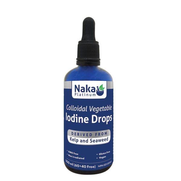 Naka Platinum Colloidal Vegetable Iodine Drops 100ml on Sale