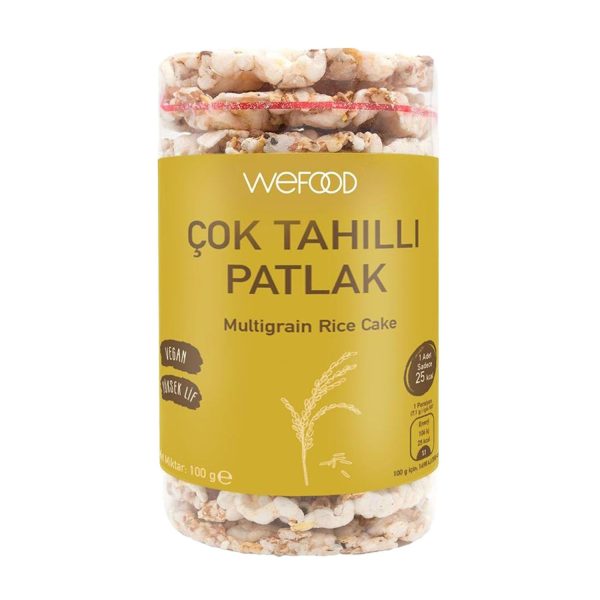 Wefood Çok Tahıllı Patlak 100 gr 5 li Online Sale