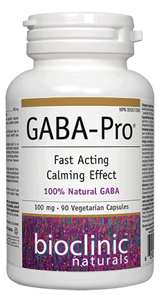 Bioclinic Naturals GABA-Pro 100mg 90 Vegetarian Capsules For Cheap