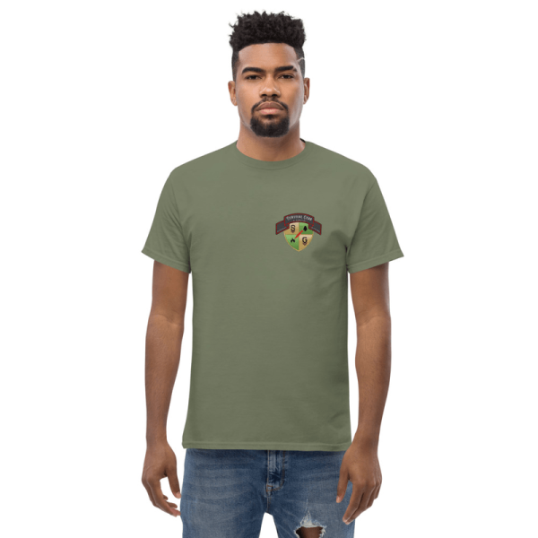 Bushcraft Phrase Short Sleeve T-shirt Discount