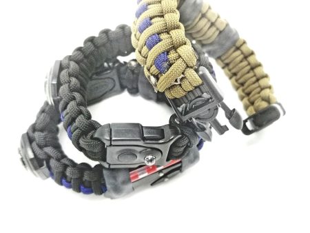 First Responder Paracord Bracelet Online now