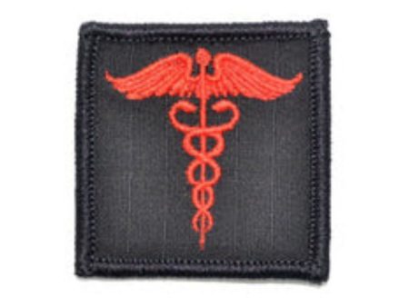 Caduceus Staff of Life Patch Supply