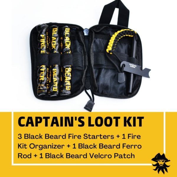 Black Beard Captain’s Loot Fire Kit Discount