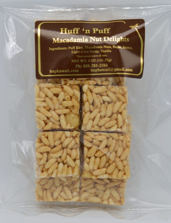 Huff N Puff Macadamia Nut Delights Hot on Sale