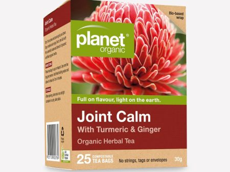 Planet Organic - Herbal Tea Bags - Joint Calm (25 Tea Bags) For Discount