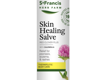 St. Francis Skin Healing Salve Red Clover Plus 60ml Sale