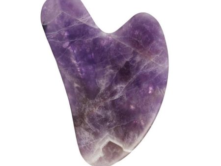 Bare & Co. - Gua Sha Beauty Contour Tool - Amethyst Discount