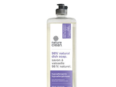 Nature Clean Dishwashing Liquid Lavender & Tea Tree 740ml For Discount