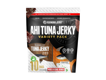 Ahi Tuna Jerky - Variety Pack (10 Asst. Bags) Hot on Sale