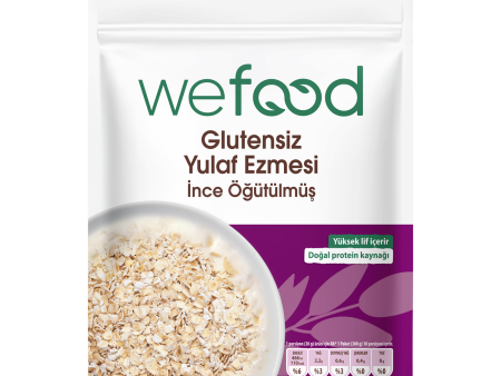 Wefood İnce Öğütülmüş Glutensiz Yulaf Ezmesi 300 gr 5 li Hot on Sale