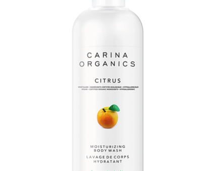 Carina Organics Citrus Body Wash 360ml Hot on Sale