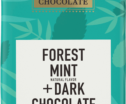 Endangered Species Forest Mint + 72% Dark Chocolate Bar 85g Cheap