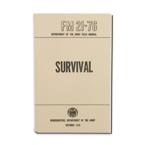 US Army - Survival FM 21-76 Online Hot Sale