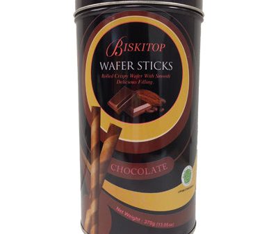 Biskitop Chocolate Roll Wafer Online now