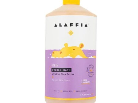 Alaffia - Kids Bubble Bath - Lemon Lavender (950ml) Online Sale