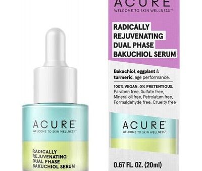 ACURE - Radically Rejuvenating Dual Phase Bakuchiol Serum (20ml) Fashion