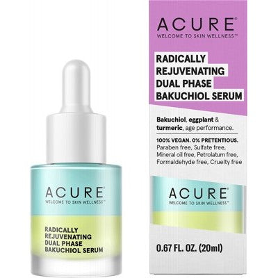 ACURE - Radically Rejuvenating Dual Phase Bakuchiol Serum (20ml) Fashion