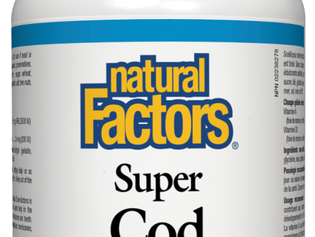 Natural Factors Super Cod Liver Oil 90 Softgels Online