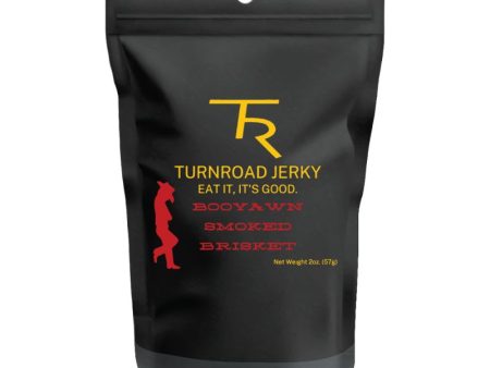 TurnRoad Beef Jerky - Booyawn Smoked Brisket Online Sale