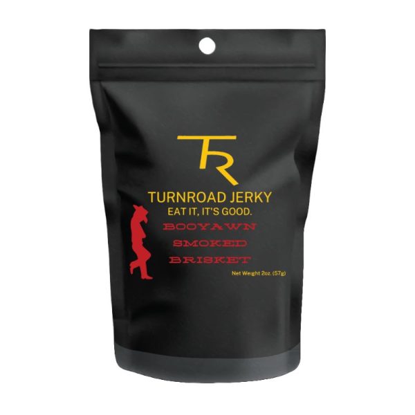 TurnRoad Beef Jerky - Booyawn Smoked Brisket Online Sale