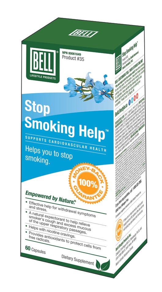 Bell Lifestyle Products #35 Stop Smoking Help 60 Capsules on Sale