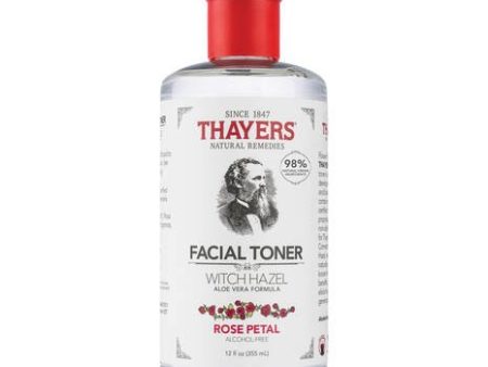 Thayers Alcohol Free Rose Petal  Witch Hazel With Aloe Vera 12oz Online Sale