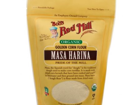 Bob’s Red Mill ORGANIC Golden Corn Masa Harina Flour 680g Discount