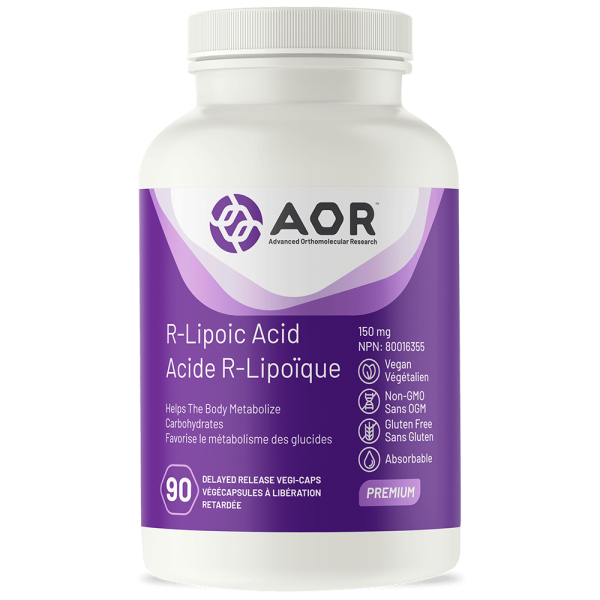 AOR R-Lipoic Acid 90 Vegi-Caps Hot on Sale