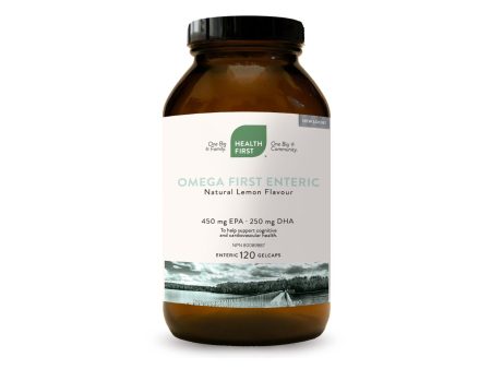 Health First Omega First Enteric Omega 3 Fish Oil 120 Capsules (Discontinued) Cheap