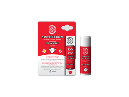 Thera Wise Natural Lip Balm Strawberry 4.5g Online now