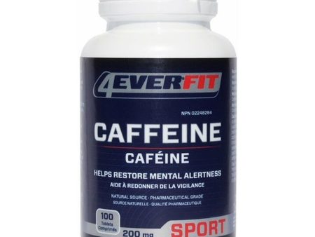 4 Ever Fit Caffeine 200 mg 100 Tablets Online Hot Sale