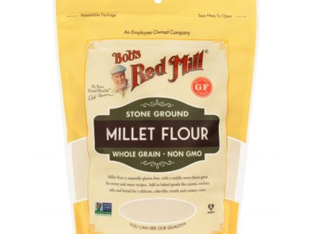 Bob s Red Mill Stone Ground Millet Flour 567g For Sale