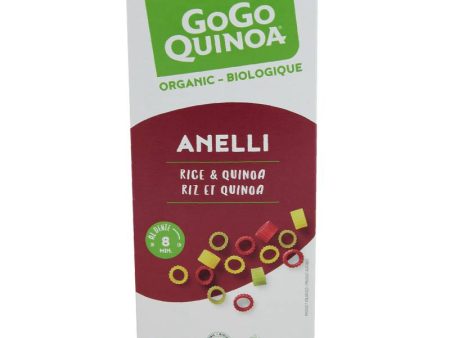 GoGo Quinoa Organic Anelli Rice & Quinoa Pasta 227g Discount