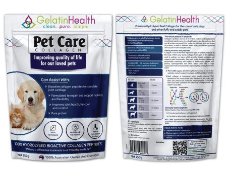 Gelatin Health - Pet Care Collagen (250g) Cheap