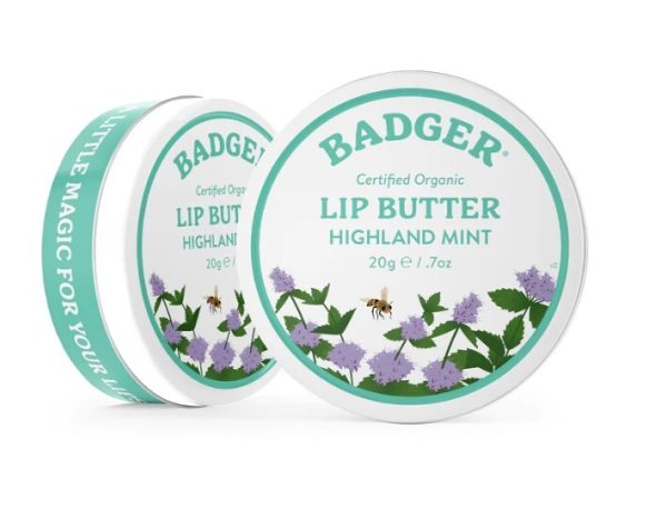 Badger - Lip Butter - Highland Mint (20g) Supply