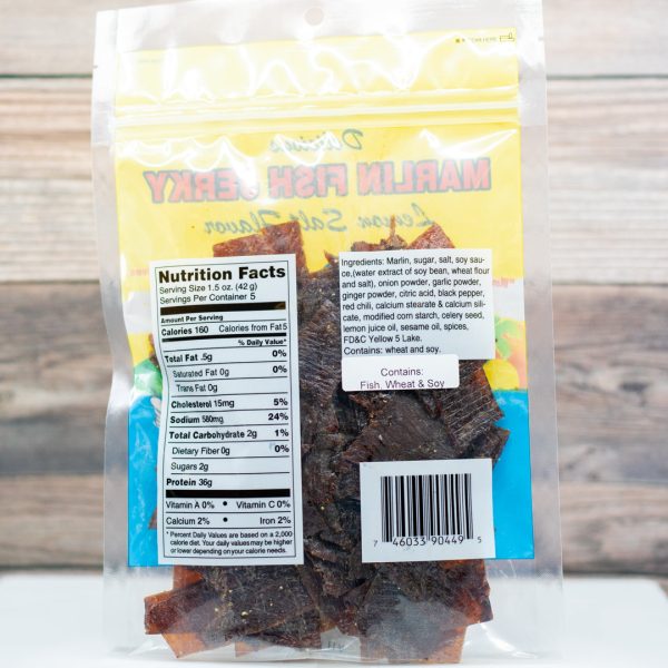 Marlin Jerky (Lemon Salt) Online now